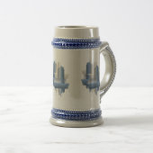 Steinziegelstadt Bierglas (VorderseiteRechts)