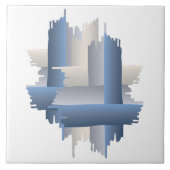 Steinziegelstadt Fliese (Vorderseite)