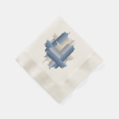 Steinziegelstadt Serviette (Ecke)