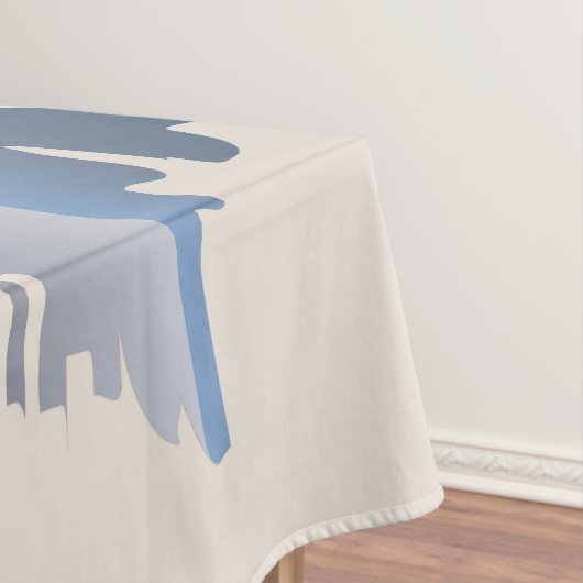 Steinziegelstadt Tischdecke (Beispiel)