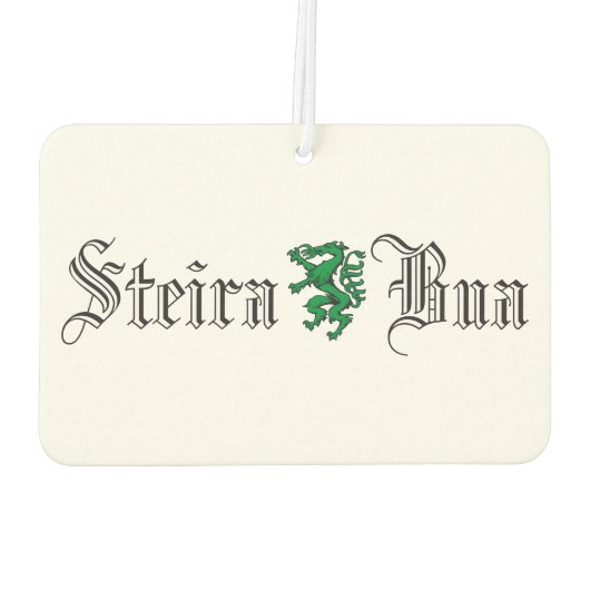 Steira Bua Steiermark Panther Wappen Österreich Autolufterfrischer (Rückseite)