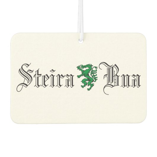 Steira Bua Steiermark Panther Wappen Österreich Autolufterfrischer (Vorderseite)