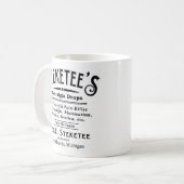 Steketees Neuralgia lässt Grand Rapids, MI fallen Kaffeetasse (Vorderseite Links)