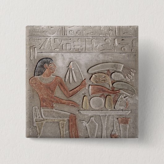 Stela, das das gestorbene darstellt button (Vorderseite)