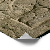 Stela depicting a rowing boat 'Felix Itala' Poster (Ecke)