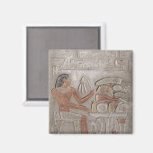 Stela, die die Verstorbenen darstellen Magnet (Vorderseite/Rückseite)