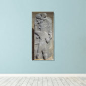 Stela von Teshub, syrischer Sturmgott Leinwanddruck (Insitu (Holzboden))