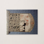Stela zum APIstier (gemalter Kalkstein) Puzzle (Horizontal)