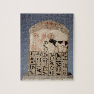 Stela zum APIstier (gemalter Kalkstein) Puzzle