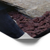 Stele dem Saturn gewidmet, aus El-Ayaida Poster (Ecke)