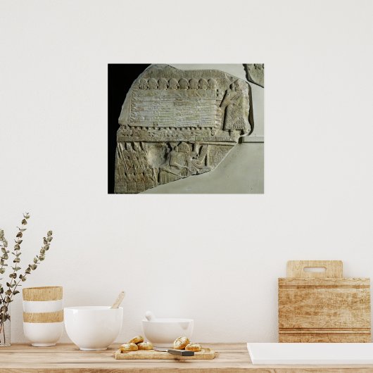 Stele der Geier Poster (Küche)