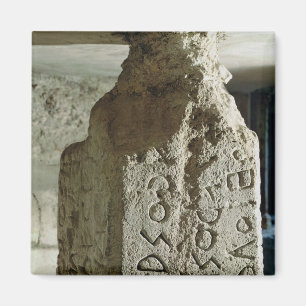 Stele mit dem Text eines heiligen Gesetzes Magnet