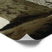 Stele mit dem Text eines heiligen Gesetzes Poster (Ecke)