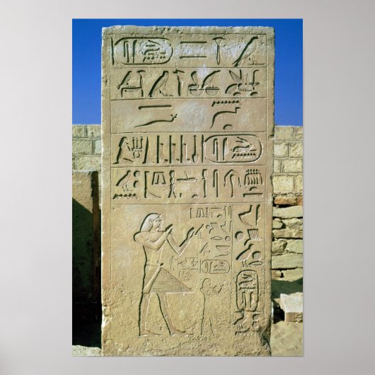 Stele of Unas Old Kingdom Poster (Vorne)