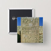 Stele Unas alten Königreiches Button (Vorne & Hinten)