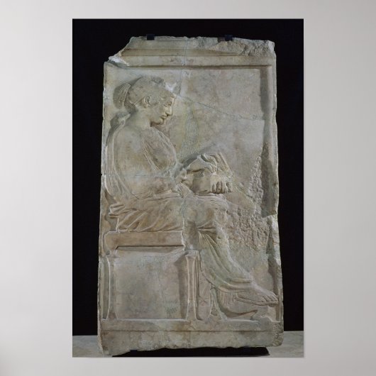 Stele von Philis, Tochter von Cleomenes Poster (Vorne)