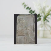 Stele von Philis, Tochter von Cleomenes Postkarte (Stehend Vorderseite)