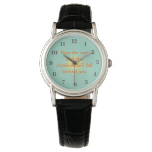 Stell dich der Sonne Armbanduhr