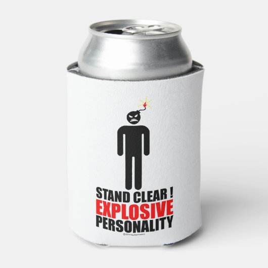 Stell dich frei! explosive Persönlichkeit Dosenkühler (Kanne Vorderseite)
