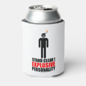 Stell dich frei! explosive Persönlichkeit Dosenkühler (Kanne Rückseite)