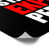 Stell dich frei! explosive Persönlichkeit Poster (Ecke)