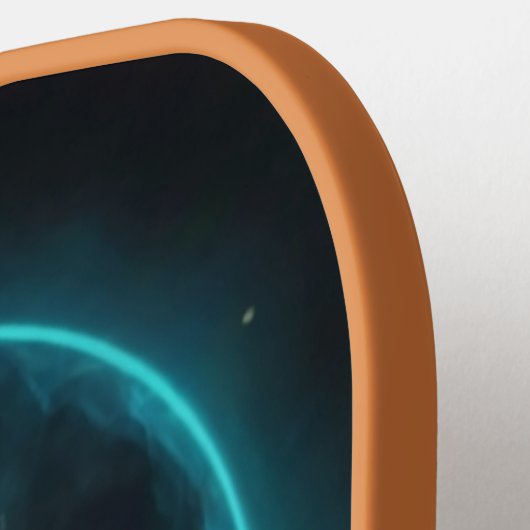 Stell dich mit diesem Wolf auf den Hof Pickleball Schläger (Linke Seite)