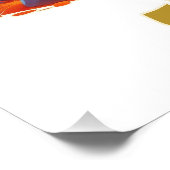 Stell dich weg, Kumpel. Niedliche Suricate Meerkat Fotodruck (Ecke)