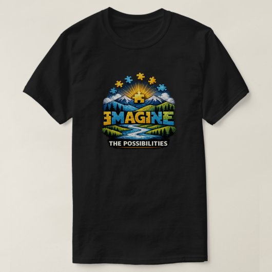 Stell dir 1j vor T-Shirt (Design vorne)