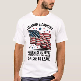 Stell dir ein Land vor, das so großartig ist Vinta T-Shirt