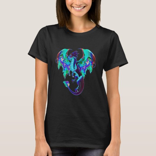 Stell dir vor, You Are hat Brathing Dragon With Wi T-Shirt (Vorderseite)
