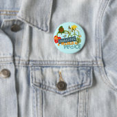 Stell dir Weltfrieden vor Button (Beispiel)