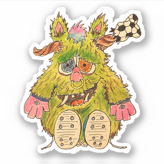 Stell mich in Coach! Aufkleber (Vorderseite)