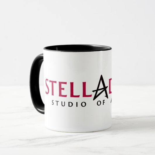 Stella Adler Studio Logo-Tasse Tasse (Vorderseite Links)