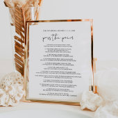 STELLA-Adresse des Babyschuhzeichens Poster