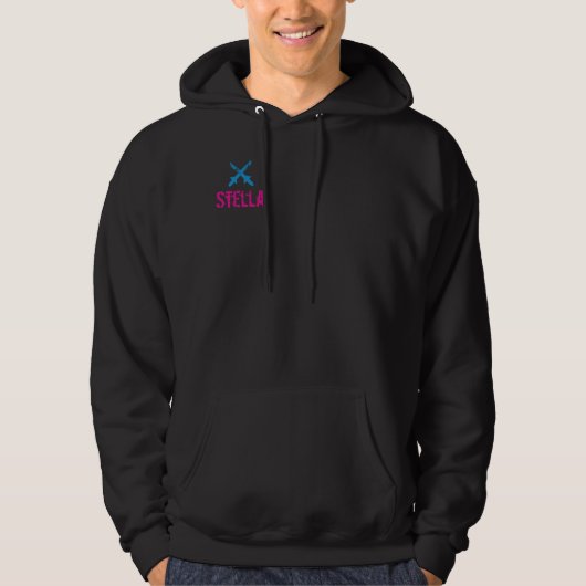 Stella custom T - Shirt Hoodie (Vorderseite)