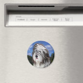 Stella, der englische Schafhund Magnet (In Situ (Geschirrspüler))