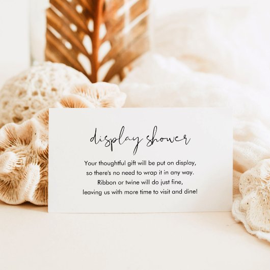 STELLA Display Dusch Einsteckkarte Begleitkarte