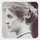 Stella Duckworth Quadratischer Aufkleber (Vorderseite)