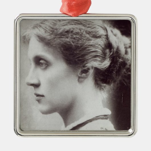 Stella Duckworth Silbernes Ornament (Vorne)