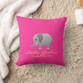 Stella Elephant Rosa Kissen (Decke)