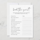 STELLA Finden Sie das Gast Baby oder Brautparty Ga Einladung (Vorderseite)