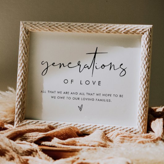 STELLA-Generationen des Zeichens von Lieben Poster