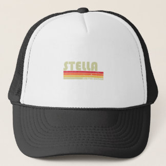 STELLA Geschenkname Personalisiert Retro Vintager  Truckerkappe