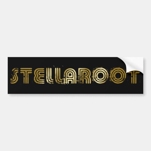 Stella-GoldAutoaufkleber Autoaufkleber (Vorne)