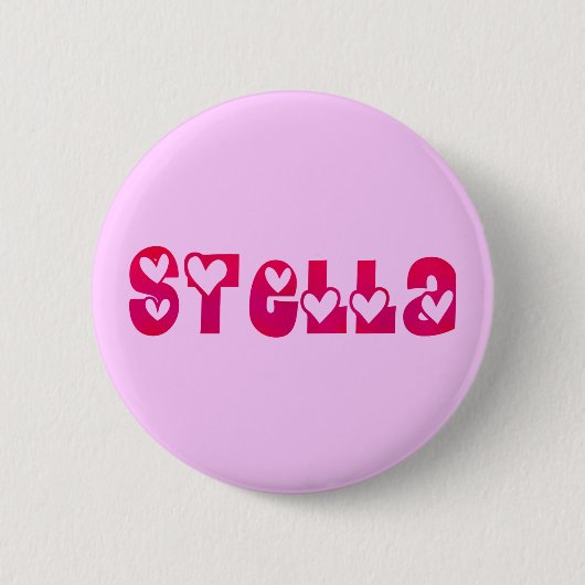 Stella im Herzen Button (Vorderseite)