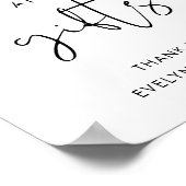 STELLA Karten und Geschenke für Hochzeiten Poster (Ecke)