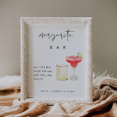 STELLA Margarita Bar Sign Poster