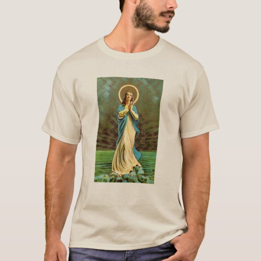 Stella Maris Unsere Lady Star des Meeres T-Shirt (Vorderseite)