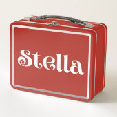 Stella Metall Brotdose (Vorderseite)