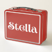 Stella Metall Brotdose (Rückseite)